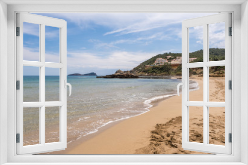 Fototapeta Naklejka Na Ścianę Okno 3D - Figueral beach in Ibiza