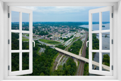 Fototapeta Naklejka Na Ścianę Okno 3D - Aerial View of Columbia