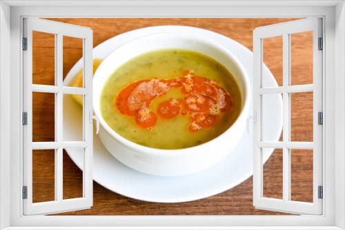 Fototapeta Naklejka Na Ścianę Okno 3D - Turkish Traditional Tripe Soup. Iskembe, beyran, kelle paca corbasi.