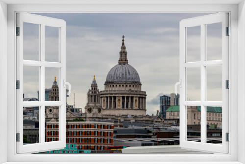 Fototapeta Naklejka Na Ścianę Okno 3D - city center of London 