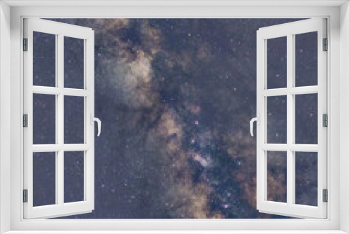 Fototapeta Naklejka Na Ścianę Okno 3D - Langzeitbelichtung der Milchstrasse, galaktisches Zentrum