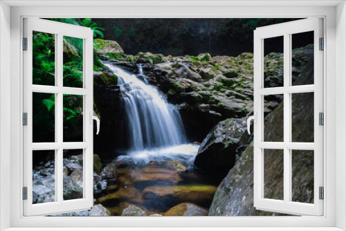 Fototapeta Naklejka Na Ścianę Okno 3D - water falls 2