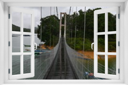 Fototapeta Naklejka Na Ścianę Okno 3D - The Batang Ai Dam of Sarawak, Borneo, Malaysia