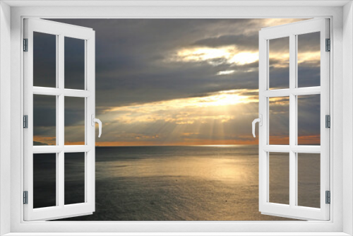 Fototapeta Naklejka Na Ścianę Okno 3D - 	
Dawn over the Mediterranean Sea	