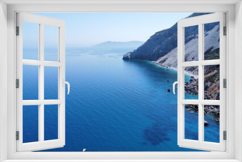 Fototapeta Naklejka Na Ścianę Okno 3D - Ile grecque 