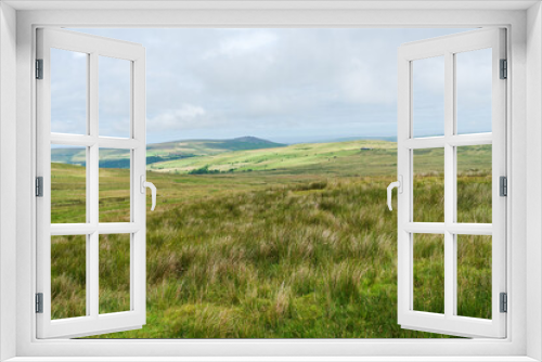 Fototapeta Naklejka Na Ścianę Okno 3D - View of countryside in rural Pembrokshire near Marloes, Wales