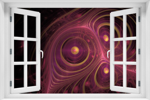 Fototapeta Naklejka Na Ścianę Okno 3D - Imaginatory fractal abstract background Image