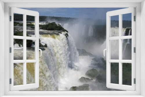 Fototapeta Naklejka Na Ścianę Okno 3D - waterfall in yosemite