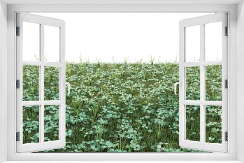 Fototapeta Naklejka Na Ścianę Okno 3D - Meadow on a transparent background
