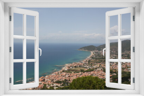 Fototapeta Naklejka Na Ścianę Okno 3D - Castellabate