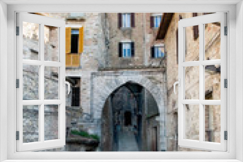 Fototapeta Naklejka Na Ścianę Okno 3D - Perugia centro storico