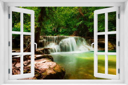 Fototapeta Naklejka Na Ścianę Okno 3D - Waterfall in Thailand is beautiful