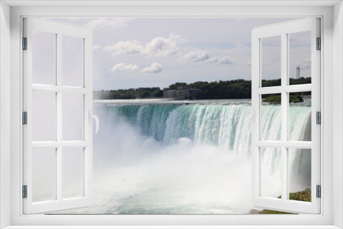 Fototapeta Naklejka Na Ścianę Okno 3D - Niagara Falls viewed from the Canadian side, Ontario