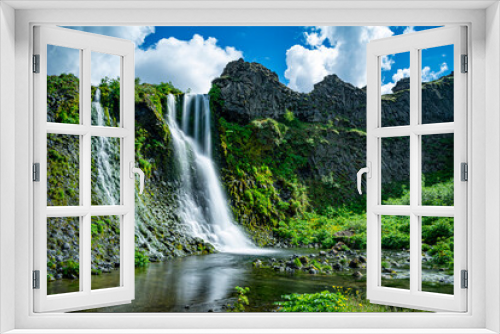 Fototapeta Naklejka Na Ścianę Okno 3D - Gjain Waterfalls