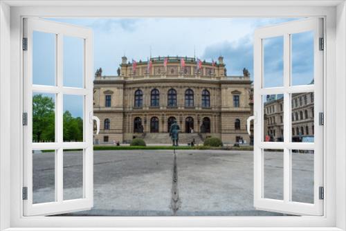 Fototapeta Naklejka Na Ścianę Okno 3D - Rudolfinum, Prague