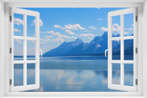 Fototapeta Naklejka Na Ścianę Okno 3D - Grand Teton