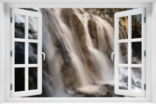 Fototapeta Naklejka Na Ścianę Okno 3D - Tangle Creek Falls, AB, Canada