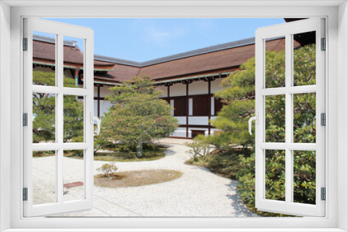 Fototapeta Naklejka Na Ścianę Okno 3D - imperial palace in kyoto (japan)