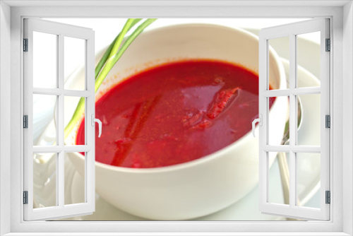 Fototapeta Naklejka Na Ścianę Okno 3D - Borscht ( Borsch )