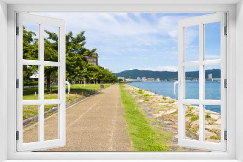 Fototapeta Naklejka Na Ścianę Okno 3D - 琵琶湖
