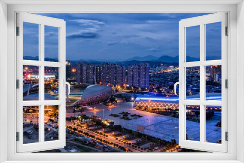 Fototapeta Naklejka Na Ścianę Okno 3D - Panorama of Quanzhou, China.