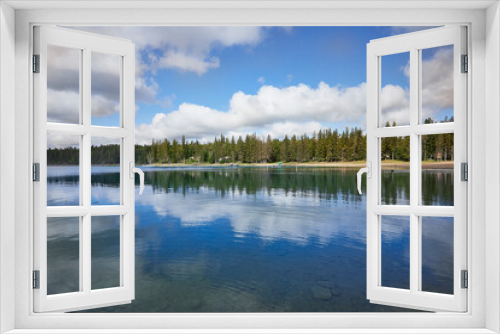 Fototapeta Naklejka Na Ścianę Okno 3D - EAST BLUE LAKE