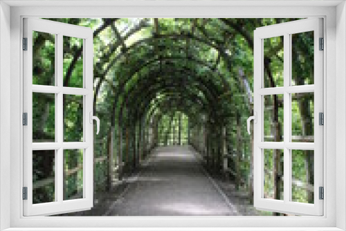 Fototapeta Naklejka Na Ścianę Okno 3D - Gardens of Schwerin Castle