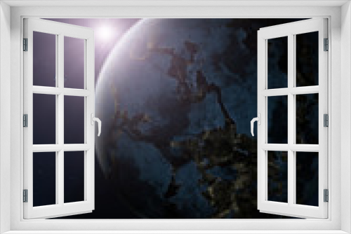 Fototapeta Naklejka Na Ścianę Okno 3D - Planet