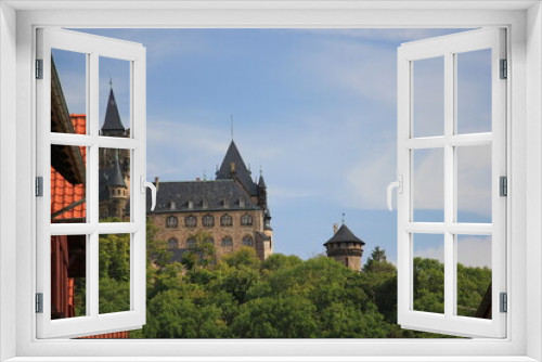 Fototapeta Naklejka Na Ścianę Okno 3D - Wernigerode