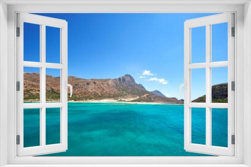 Fototapeta Naklejka Na Ścianę Okno 3D - Amazing scenery of Greek islands - Balos bay