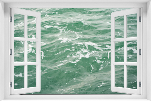 Fototapeta Naklejka Na Ścianę Okno 3D - close up of a beautiful photo of a sea wave