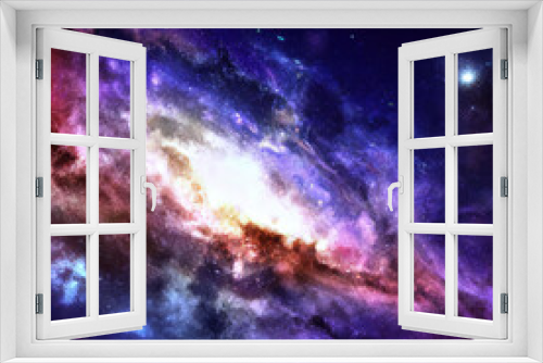 Fototapeta Naklejka Na Ścianę Okno 3D - galactic storm