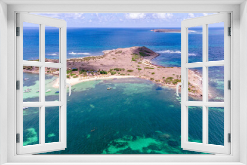 Fototapeta Naklejka Na Ścianę Okno 3D - Aerial Photos of St Martin / Sint Maarten / SXM
