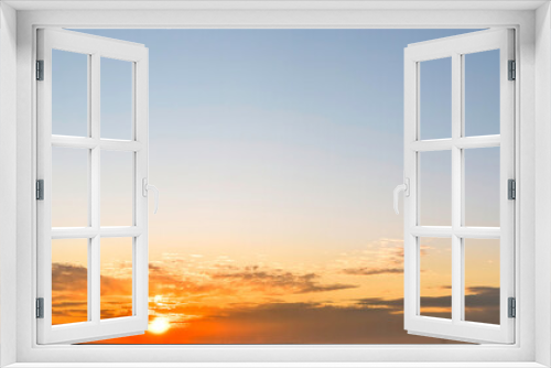 Fototapeta Naklejka Na Ścianę Okno 3D - sunset sky backgrounds