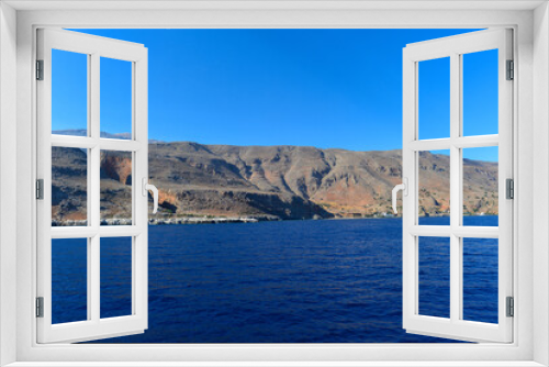 Fototapeta Naklejka Na Ścianę Okno 3D - Südkreta - Zwischen Agia Roumeli und Loutro am Libyschen Meer, Kreta/Griechenland