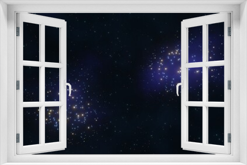 Fototapeta Naklejka Na Ścianę Okno 3D - Nebula background. Galaxy in the universe. 3d rendering.	
