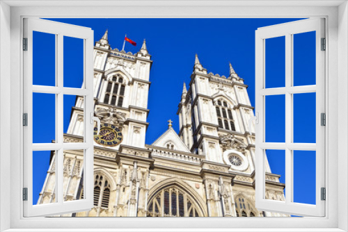 Fototapeta Naklejka Na Ścianę Okno 3D - Westminster Abbey in London