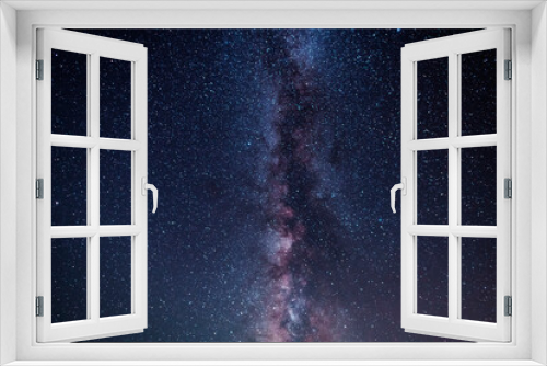 Fototapeta Naklejka Na Ścianę Okno 3D - Beautiful bright milky way galaxy. Night photography, starry   sky.