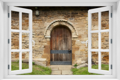Fototapeta Naklejka Na Ścianę Okno 3D - Immingham, Lincolnshire UK, June 2020, view of St Andrews Church Immingham