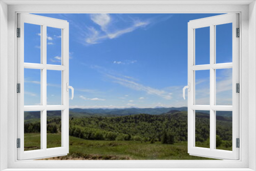 Fototapeta Naklejka Na Ścianę Okno 3D - Mountains summer landscape 