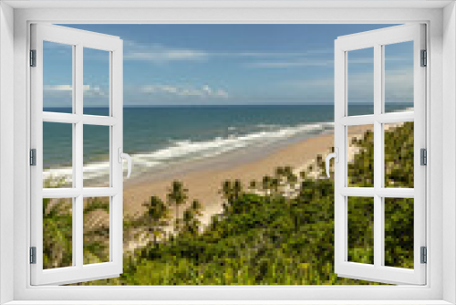 Fototapeta Naklejka Na Ścianę Okno 3D - beach in the city of Itacare, State of Bahia, Brazil