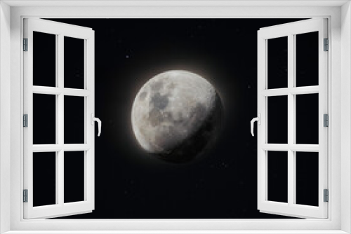 Fototapeta Naklejka Na Ścianę Okno 3D - Composicion lunar de 20 fotos