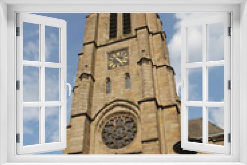 Fototapeta Naklejka Na Ścianę Okno 3D - lutherkirche in dortmund-hörde