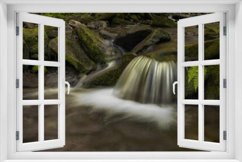 Fototapeta Naklejka Na Ścianę Okno 3D - Wodospady