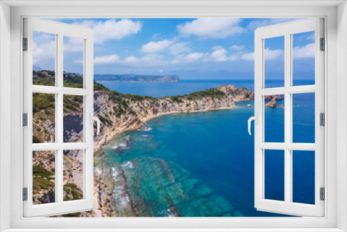 Fototapeta Naklejka Na Ścianę Okno 3D - Javea Alicante Spain  Mediterranea sea