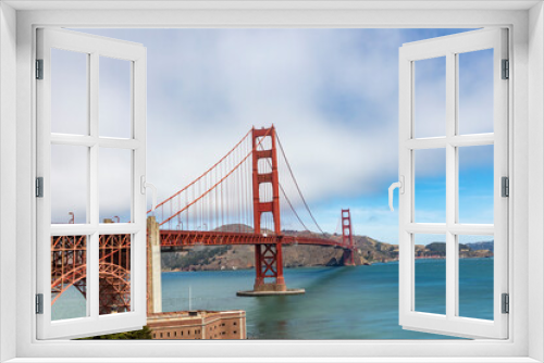 Fototapeta Naklejka Na Ścianę Okno 3D - scenic view of San Francisco