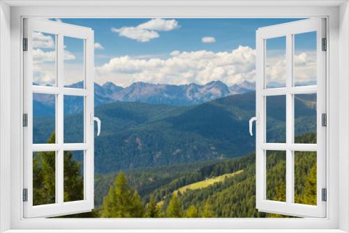 Fototapeta Naklejka Na Ścianę Okno 3D - Panorama in Südtirol