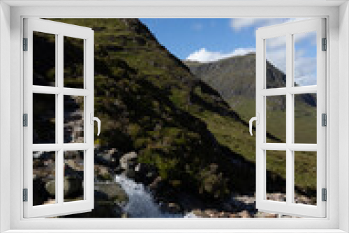 Fototapeta Naklejka Na Ścianę Okno 3D - Buachaille Etive Mor, Stob Dearg panoramic views, Glencoe, Western Highlands, Scottish Highlands, Scotland