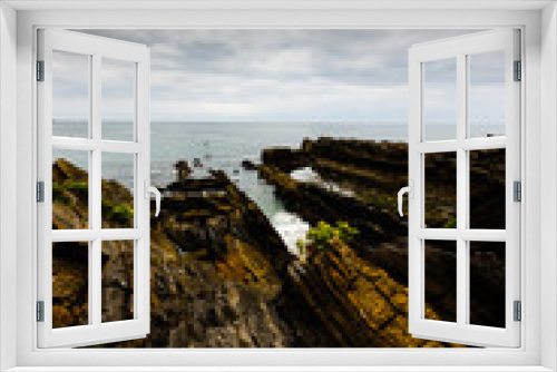 Fototapeta Naklejka Na Ścianę Okno 3D - Llanes