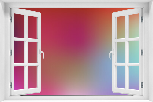 Fototapeta Naklejka Na Ścianę Okno 3D - Light multicolor vector blurred backdrop.
